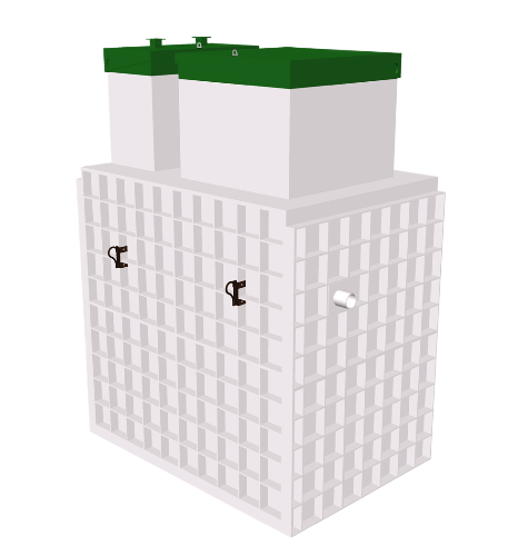 Септик Топас 20 Лонг (принудительный)