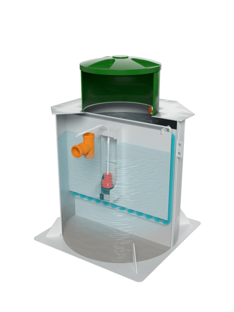 Септик БИО-3.0 (принудительный)