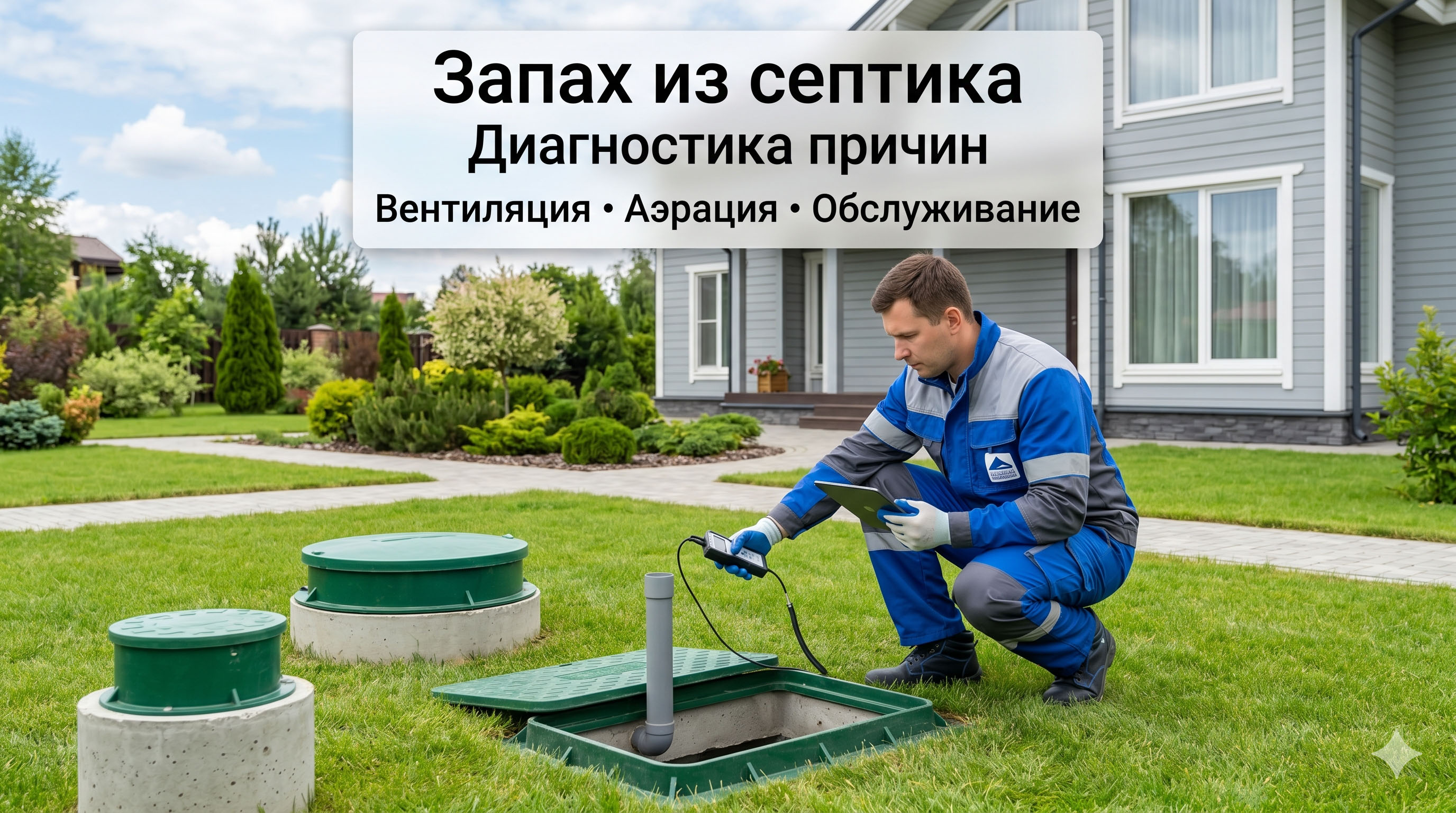 Запах из септика в частном доме: пошаговый алгоритм поиска причин и устранения проблемы