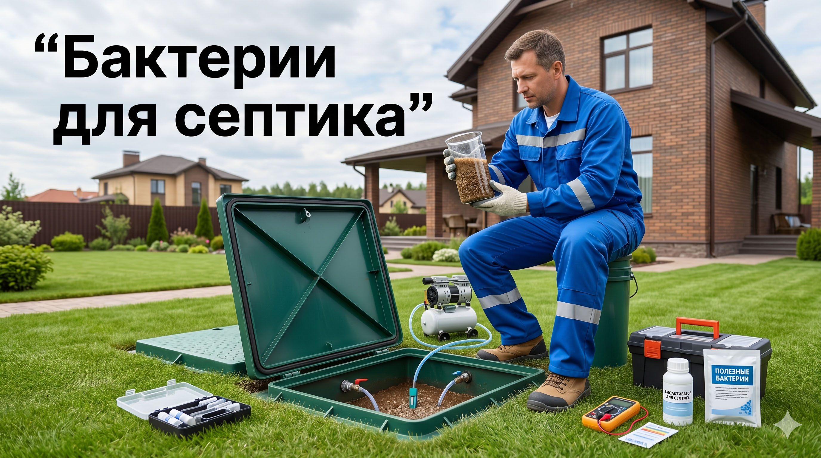 Бактерии для септика: когда нужны биоактиваторы и как восстановить микрофлору