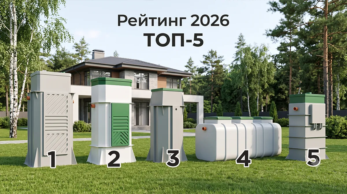 Лучшие септики для частного дома в Москве и Московской области: рейтинг 2026
